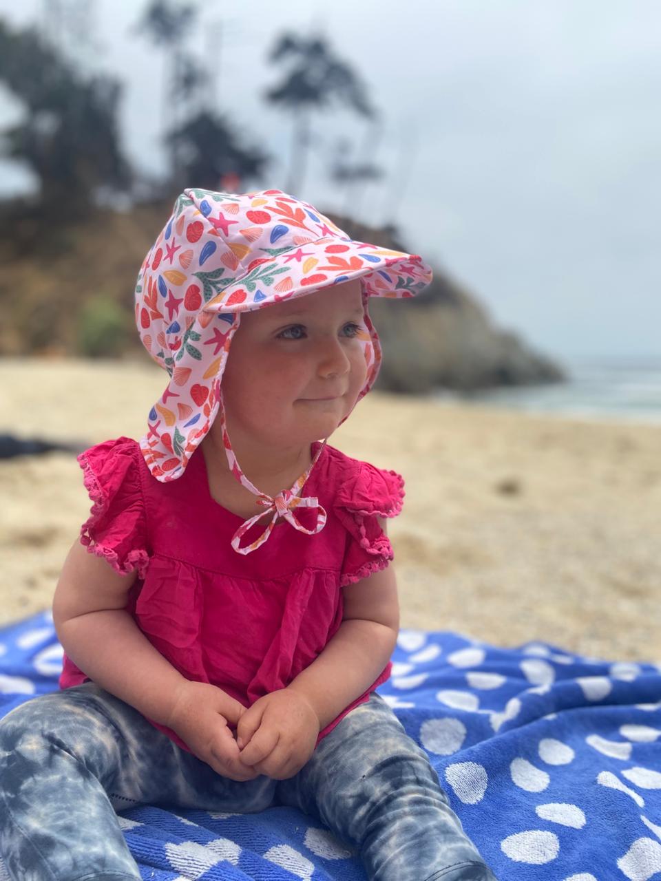 gorro para el sol Shell - 6 a 18 meses
