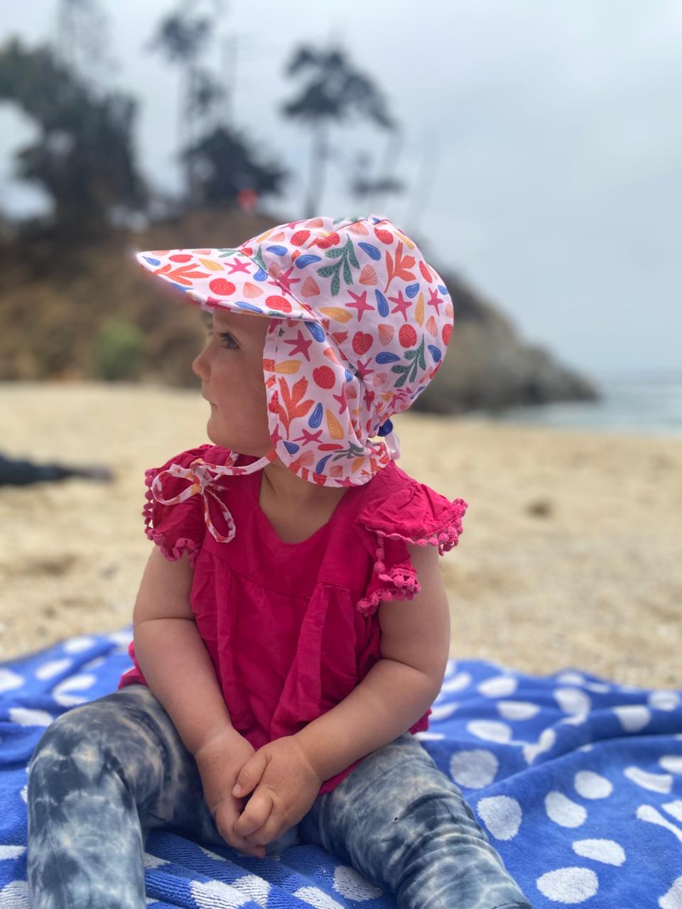 gorro para el sol Shell - 6 a 18 meses