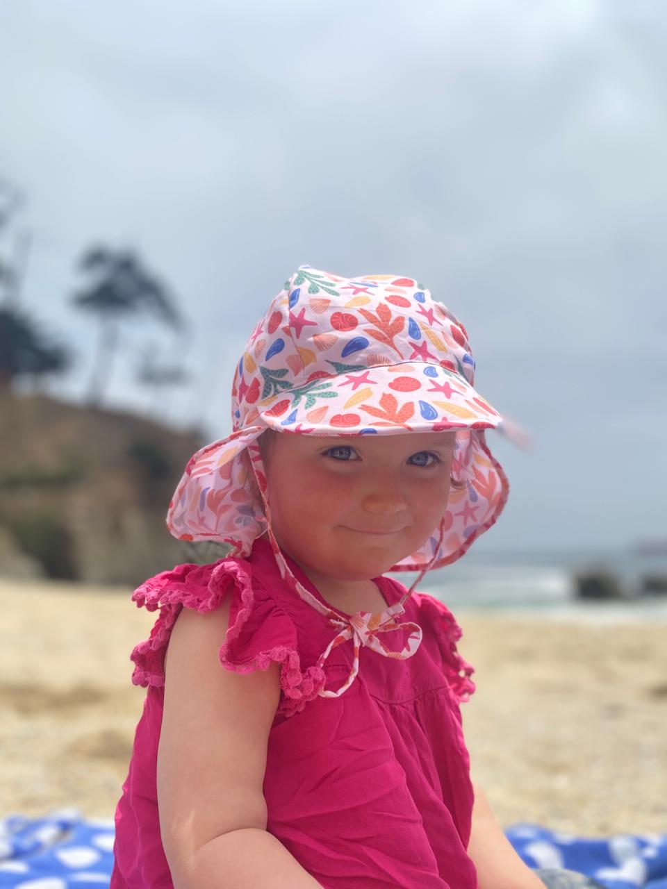 gorro para el sol Shell - 6 a 18 meses