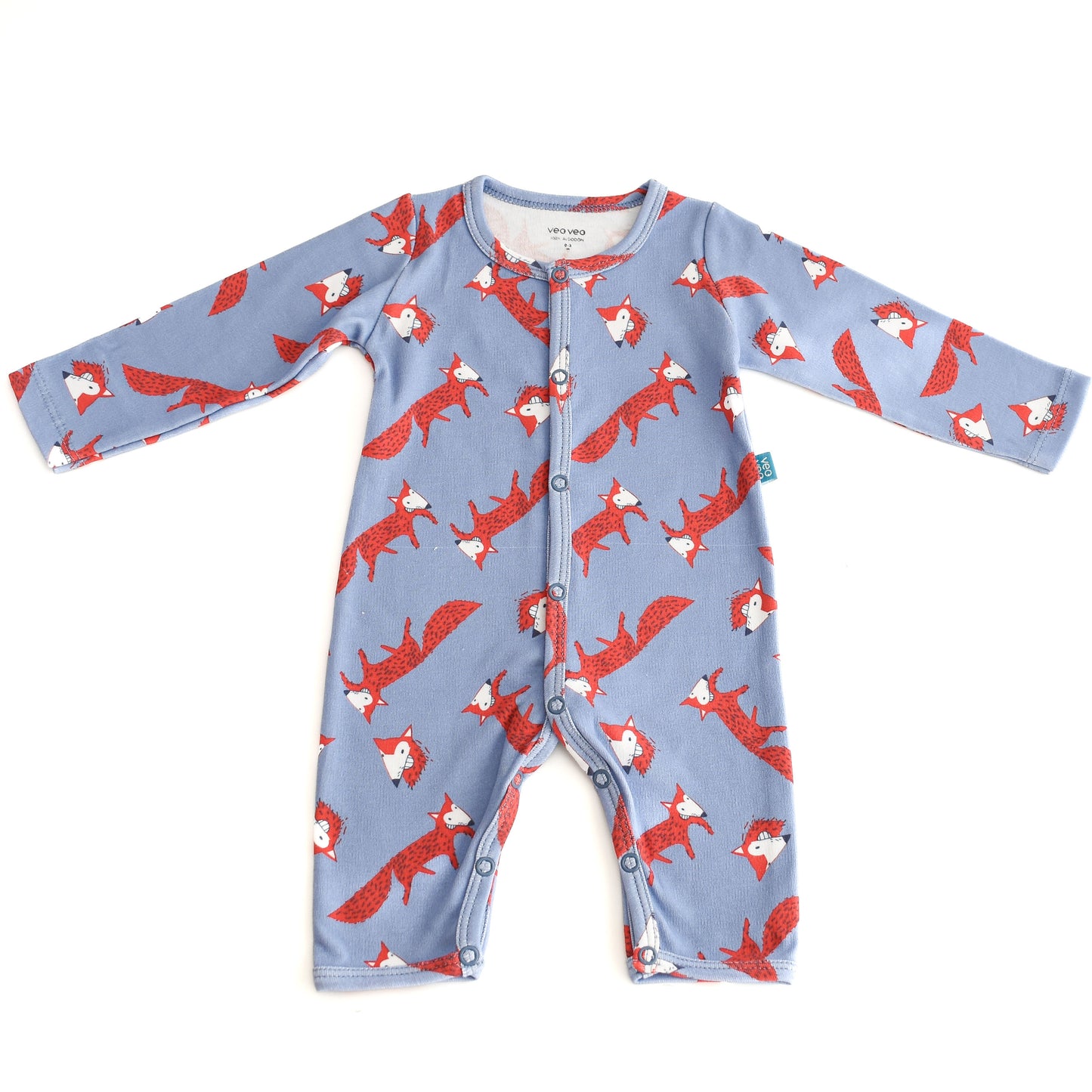 Enterito algodón zorrito de darwin azul