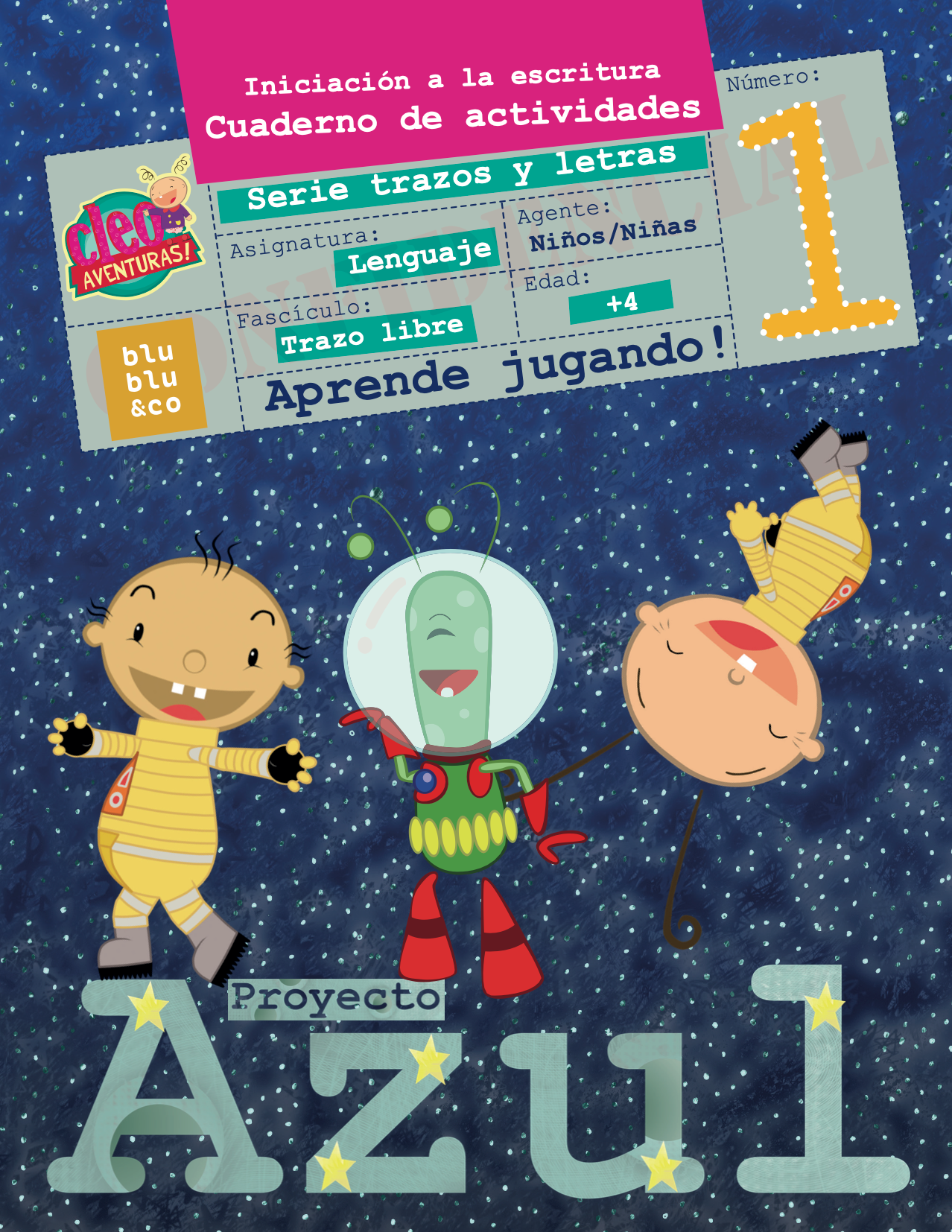 Libro digital Cleo Aventura - N° 1 Trazo libre