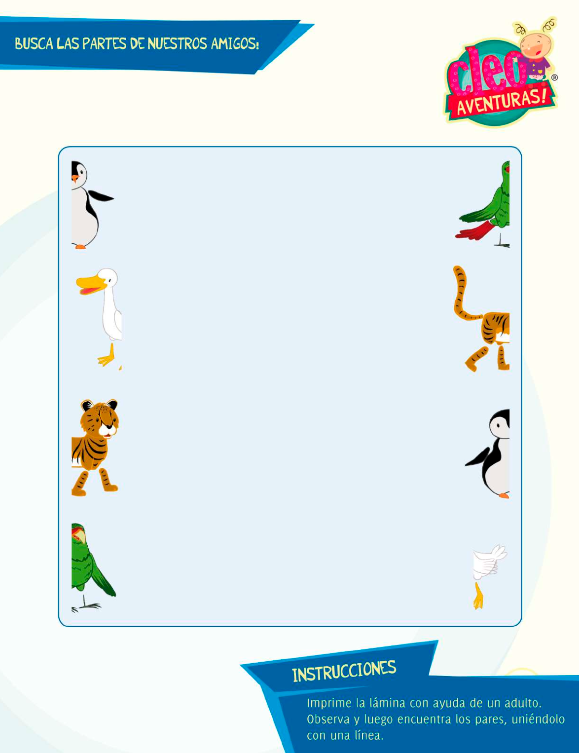 Material digital Cleo Aventuras - Juegos interactivos