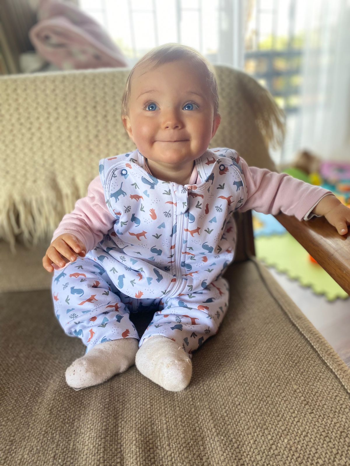 Saco de dormir algodón amigos - 12 a 36 meses - tog 2.5