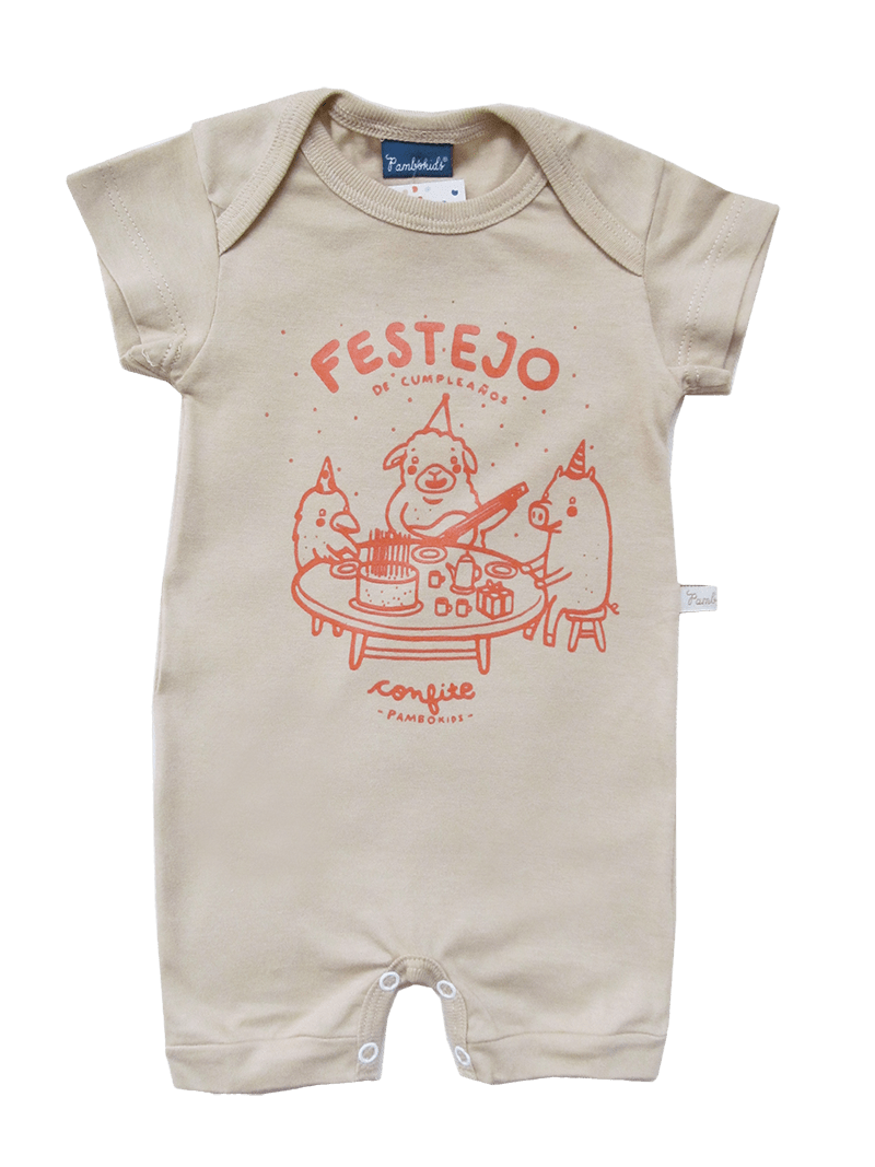 Enterito algodón festejo