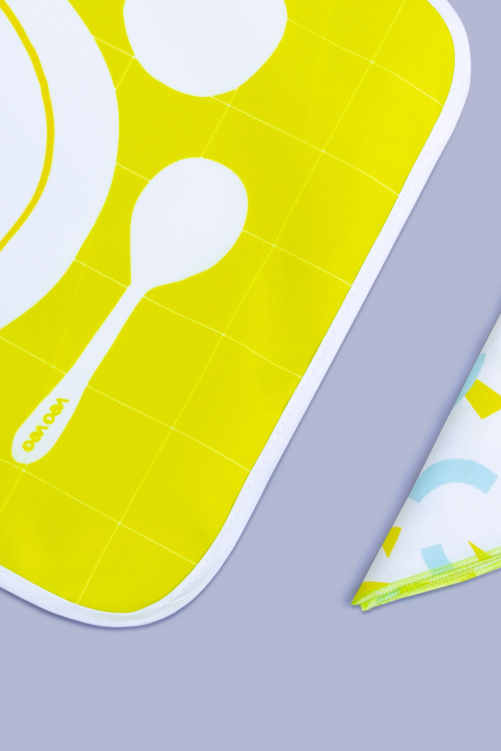 Eco Friendly Individual comida verde cuadros + servilleta (5984264257733)