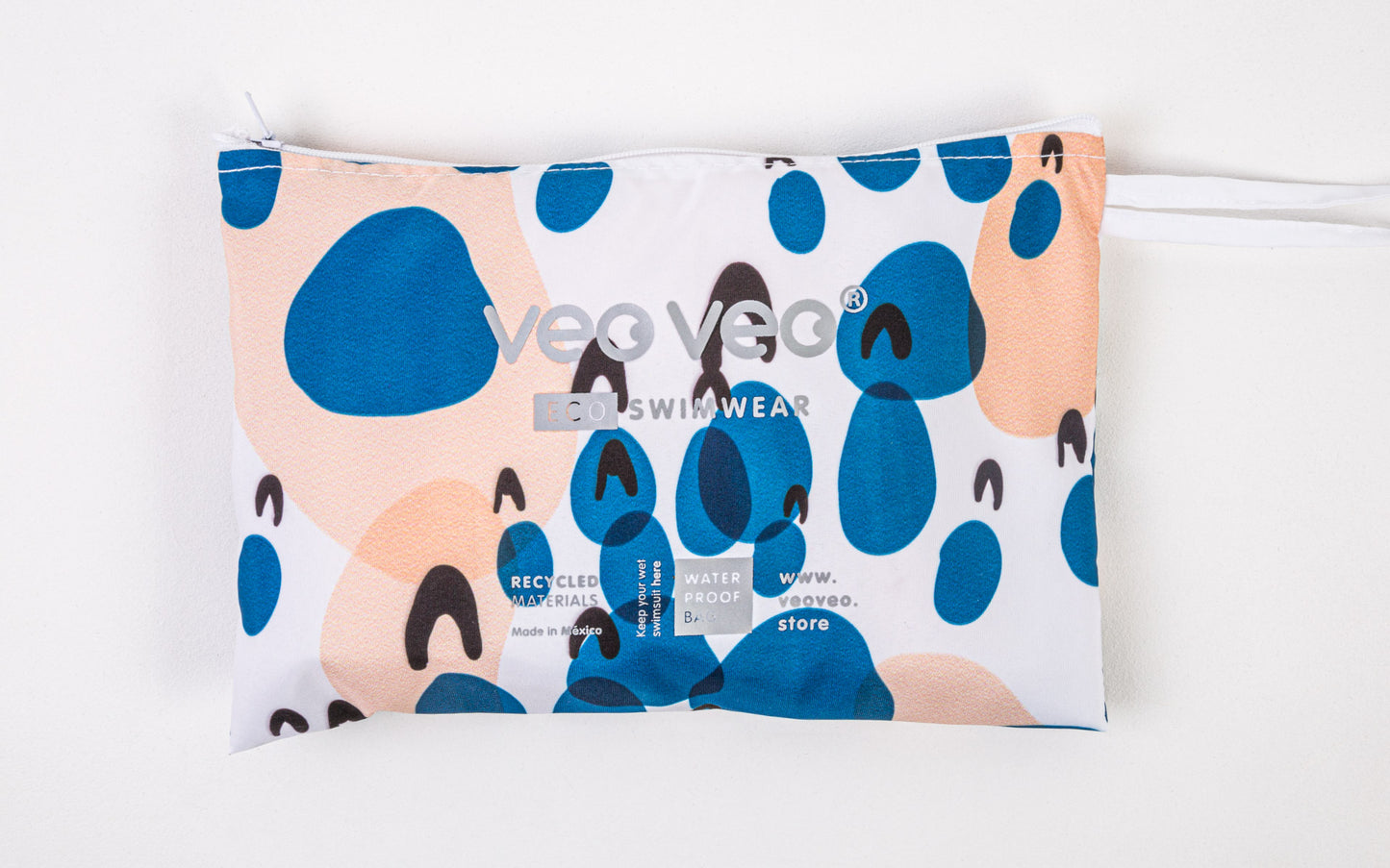 Eco Friendly RETRO BLUE RASHGUARD + BAG (4430469169227)