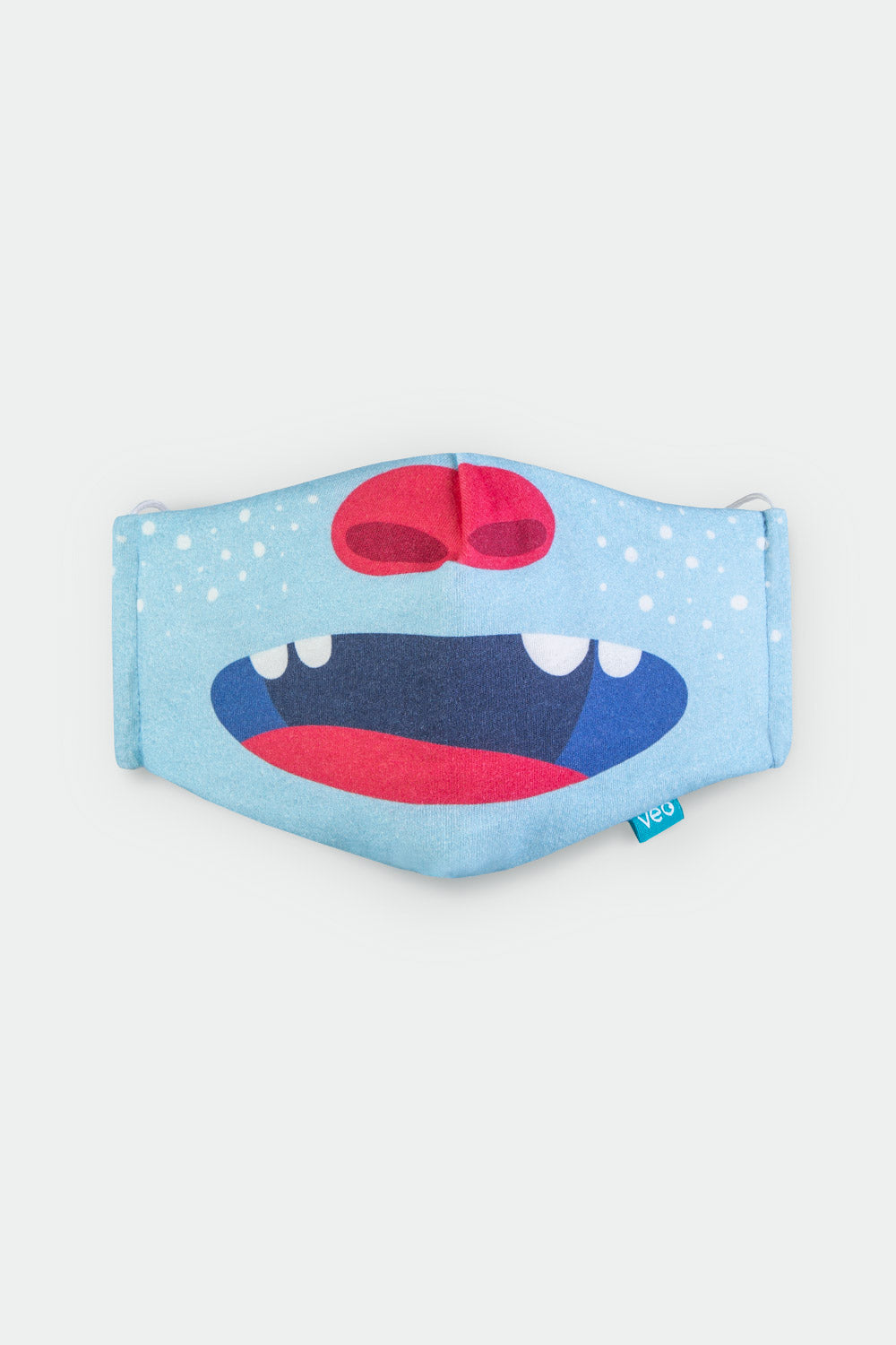 cubrebocas perezoso con nano cobre para niños (6662002835653)