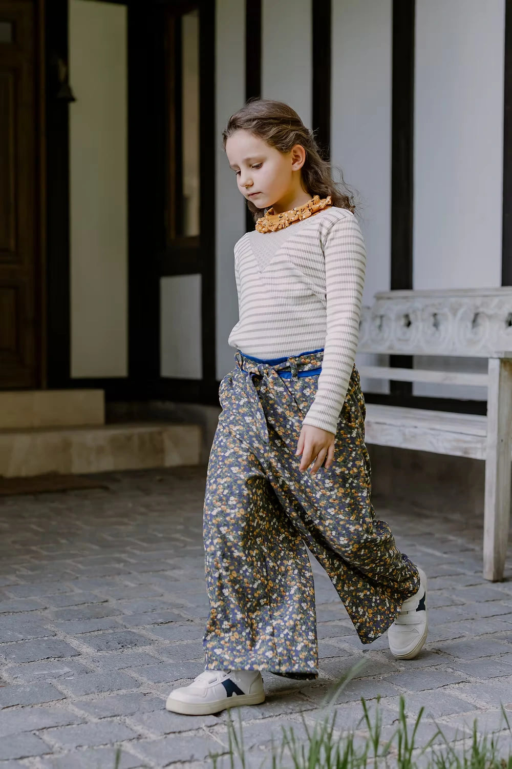 blu blu & co marca cosmos Pantalón Cotelé Rey