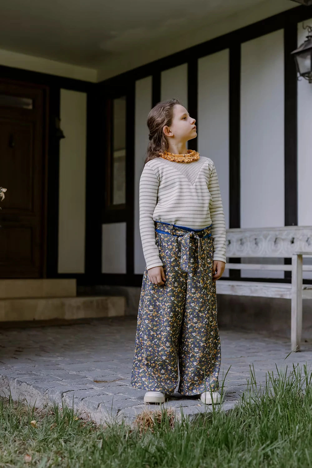 blu blu & co marca cosmos Pantalón Cotelé Rey