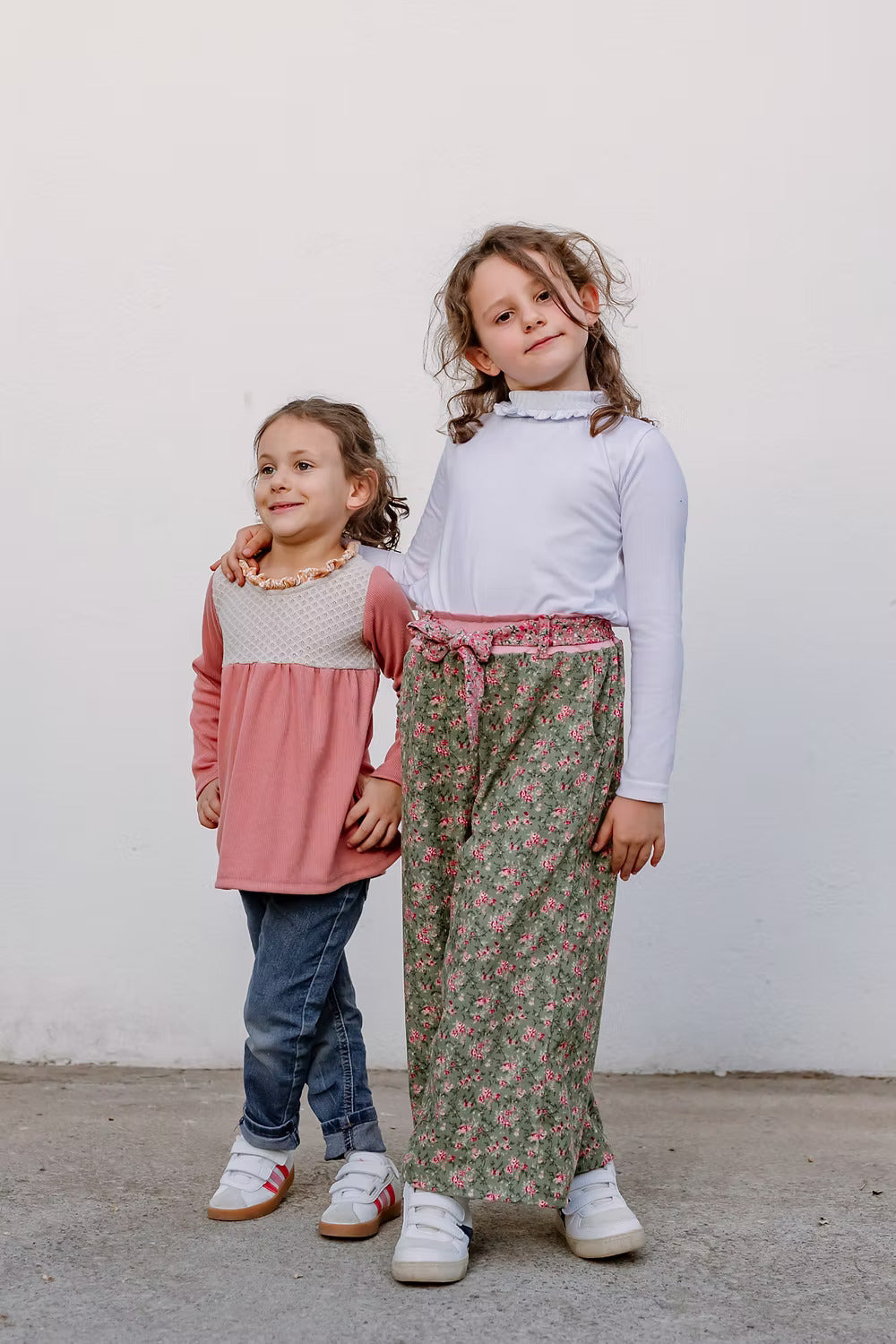 blu blu & co marca cosmos Pantalón Cotelé Verde