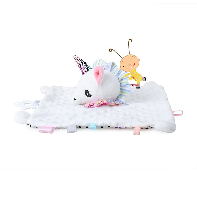 Tutito Sonajero de peluche Unicornio - Cleo Aventuras