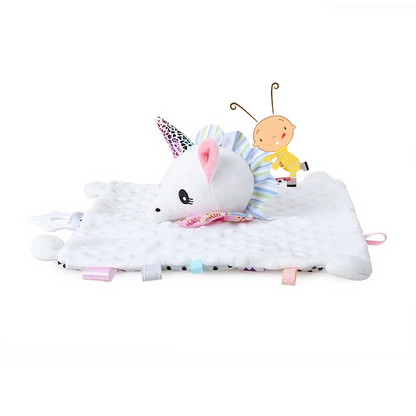 Tutito Sonajero de peluche Unicornio - Cleo Aventuras