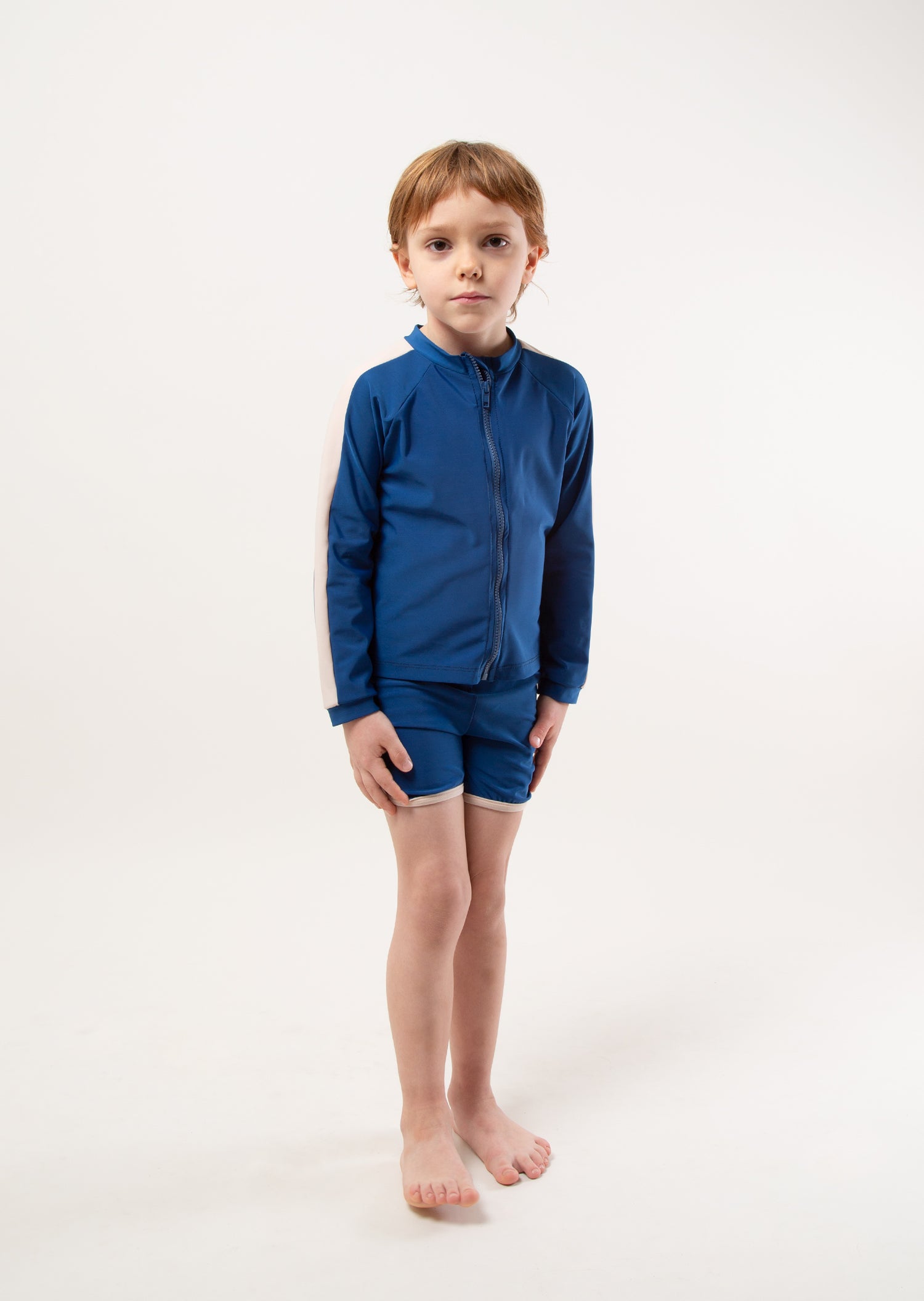 Eco Friendly RETRO BLUE RASHGUARD + BAG (4430469169227)